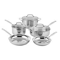 Cuisinart Classic Stainless Steel Cookware Set (8-Piece)