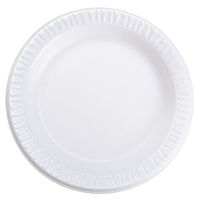 Foam Plate, 125/Pack, 1000/Carton