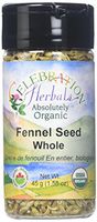 CELEBRATION HERBALS Fennel Seed Whole Organic 45 gm, 0.02 Pound