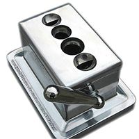 Cigar Metal Table Cutter (4-1 Silver)