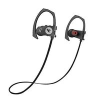 Fuga Systems Bluetooth Headphones Wireless Sports Earphones - IPX5 Waterproof HD Stereo Sweatproof Earbuds for Gym Running Workout - 8 Hour Battery Noise Cancelling Headsets with Mic