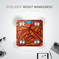 Beautiful Street Art Graffiti Digital Scale Bluetooth Scientific Scale Digital Scale Body Weight Tracks 8 Key Compositions Analyzer Sync with Fitness Apps 400 Lbs