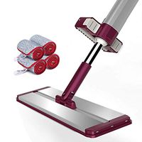 SCDTB Professional Microfiber Mop | Stainless Steel Handle | Household Mopping Wooden Floor Mop