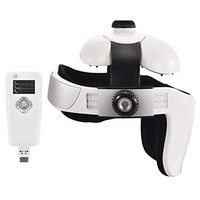 Cigkany-HO Electric Head Massager Electric Head Massager Massage Helmet, (with Pressure and Vibration Function) to Relieve Stress and Promote Sleep Quality (Color : Photo Color, Size : Free Size)