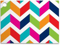 Chevron Chic Theme Gift Cards3-3/4x2-3/4" (30 unit, 6 pack per unit.)