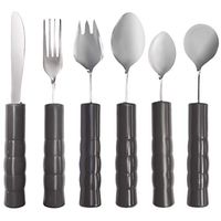 Weighted Utensil Set with Solid Plastic Handles