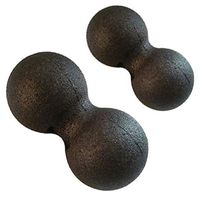 1Set Big and Small Yoga Ball Environmentally Friendly Silicone Massage Peanut Shaped Yoga Ball to Train The Body Balance Spiky Tool for Deep Release