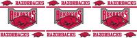 NCAA Arkansas Razorbacks Wall Border