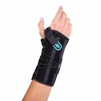 DonJoy Advantage DA161WB02-BLK-R Stabilizing Speed-Wrap Wrist Brace for Carpal Tunnel, Sprains, Strains, Tendonitis, Instabilities, Palm/Dorsal Stays