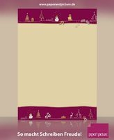 Christmas Drawings fantastic stationery set containing sheets and matching envelopes