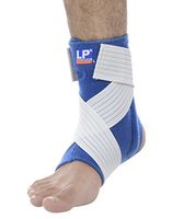 LP Ankle Support with Stay and Strap (Unisex; Natural), Small