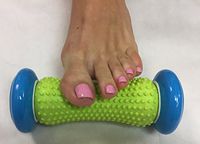 Best, Easy to Use Foot, Hand & Leg Massage Roller (1 Roller) - Relieve Painful Plantar Fasciitis, Heel and Arch Pain, Trigger Point, Stress and Relaxation