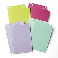 Multicolored Blank Note Cards