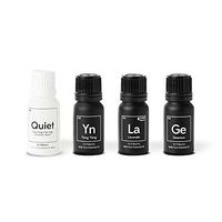 Vitruvi Floral Essential Oil Bundle, Quiet, Ylang Ylang, Lavender, Geranium, 4X 10ml Bottles, 4 Count (KIT-20008)