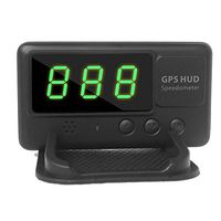 Turui Universal Car HUD GPS Speedometer Head UP Display Digital Car Speedometer Overspeed Alarm Windshield Project For All Vehicle