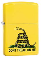 Zippo Lighter: Don't Tread on Me - Lemon Matte 80280
