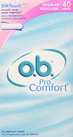 Ob Pro Comfort Tampons - Regular 40-Count Boxes (Pack of 3)