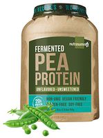 Nutrasumma 100% Plant Based Fermented Pea Protein Powder, Unflavored and Unsweetened, 2.14lbs - North American Sourced Peas - Vegan, Non-GMO, Gluten & Soy Free, No Artificial Flavors and Colors