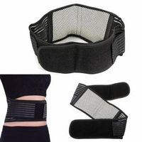 Magnetic Protection Waist Belt Strap Back Support Size L