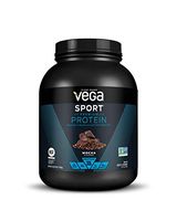 Vega Sport Protein Powder Mocha (45 Servings, 67.9 Ounce) -  Plant Based Vegan Protein Powder, BCAAs, Amino Acids, Tart Cherry, Non Dairy, Keto-Friendly, Gluten Free,  Non GMO (Packaging May Vary)