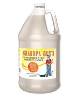Grandpa Gus's Bio-Formulated Floor Cleaner, Mop Away Grease&Dirt on Hardwood, Concrete, Laminate, Grout, Etc. Without Rinsing, Enzymes Remove Odors, Works for All-in-one mops, Ready-to-Use (1 Gallon)