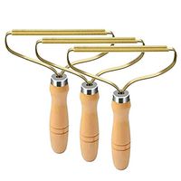 3PCS Portable Lint Remover Clothes Fuzz Fabric Shaver Reusable Double Sided Removing Roller Brush Tool for Household Little Gadget