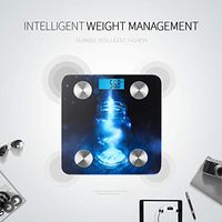 Cute Bottle of Dream Weight Scales Fat Weight Scale Digital Scales Body Tracks 8 Key Compositions Analyzer Sync with Fitness Apps 400 Lbs