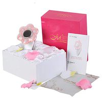 SH-JTL Wireless Breast Massager Electric Chest Massager Silicone Material 3 Vibrating Types Hot Compress Function Full Massage Bust Lift Up Machine for Anti Sagging and Chest Enlargement