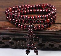 Sandalwood Bead Mala Buddhist Buddha Meditation 108 Prayer Bracelet Necklace 6mm Cute Stylish Trendy Bracelets Fashion Charms Accesories Accessories Good
