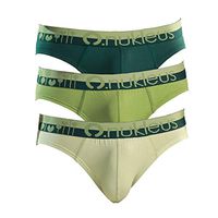Nukleus Bamboo Underwear/Briefs for Men – 3 Pack – Hypoallergenic – Super Soft – Ultra Comfort (XL)