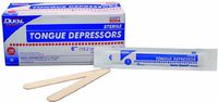 Dukal Tongue Depressors, Senior, 6", Non-Sterile, 500/bx 10bx/cs Case Pack 10
