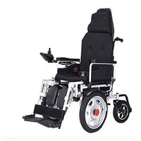 YOLANDEK Safe Lithium Battery Electric Wheelchair, Foldable and Lightweight, 360° Joystick