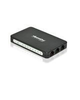 XtremPro 8-Port USB Powered 10/100Mbps Ethernet RJ45 Network Switch Hub - Black (61026)