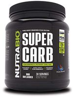 NutraBio Super Carb (Unflavored, 30 Servings)
