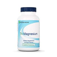 Nutra BioGenesis - Tri-Magnesium - Three Forms of Magnesium to Help Support Heart Health, Balanced Blood Sugar, Bone Density and Muscle Relaxation - 120 Capsules