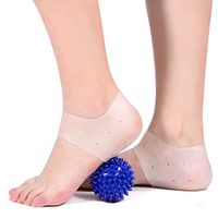 Silicone Heel Cushions Foot Massage Ball Plantar Fasciitis Gel Protectors Pads Kit Fasciitis Sleeves