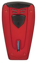 Lotus Fusion Triple Pinpoint Torch Lighter (Red & Black)
