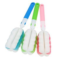 MR.SIGA Bottle Sponge Brush, Size: Dia 5.5 x 29cm - Set of 3