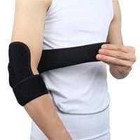 RGA Compression Recovery Adjustable Elbow Brace Elbow Support for Tendonitis, Arthritis, Tennis Elbow & Golf Elbow Treatment,Workout,Weight Lifting (1)