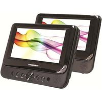 Sylvania 7 Dual Screen Portable DVD Player, Black - SDVD8716-COM by Sylvania