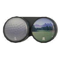 Sports Line Screw Top Contact Lens Case (Golf)