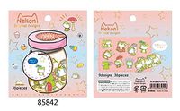 Wishing Bottle Cute Frog Non Toxic Waterproof (36 Pieces) Pack Stickers Great on Diary,Laptop,Mobile Phone,Photo Frame Luggage