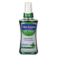 Chloraseptic Sore Throat Relief Spray, Menthol, 6 oz, 2 Pack