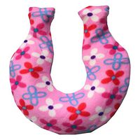 RICH U Shaped Hot Water Bottle,Neck Heat Preservation Hot Water Bag, Coral Fleece Cover Hand Warmer,1400ml