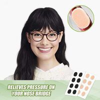 8 Pairs Soft Foam Nose Pads, Self-Adhesive Anti-Slip Eyeglass Nose Pads, Thin Nosepads for Eyeglasses Sunglasses Glasses (Skin Color)