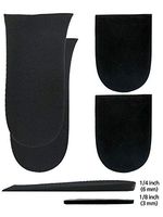 6mm(1/4 Inch) Limb Leg Length Discrepancies Heel Inserts Insoles Fillers for Uneven Hips