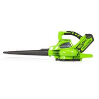 Greenworks 40V 185 MPH Variable Speed Cordless Leaf Blower/Vacuum, Battery Not Included 24312