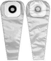 Hollister One-Piece Drainable Pouch with Pre-Cut Convex Karaya 5 Skin Barrier and Clamp Closure 1-3/4" Pouch Size (Box of 30 Each)