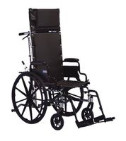 Invacare 9RC 9000 XT Reclining Wheelchair - 18" x 17", Desk Arm, Rcl Bk 23"