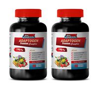Heart Care Supplement - ADAPTOGEN Premium Complex 770MG - panax Ginseng Capsules - 2 Bottles 120 Vegetable Capsules